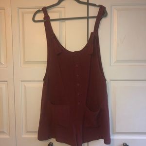 Forever 21 short overalls